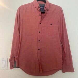 Coral Top Man Collared Shirt